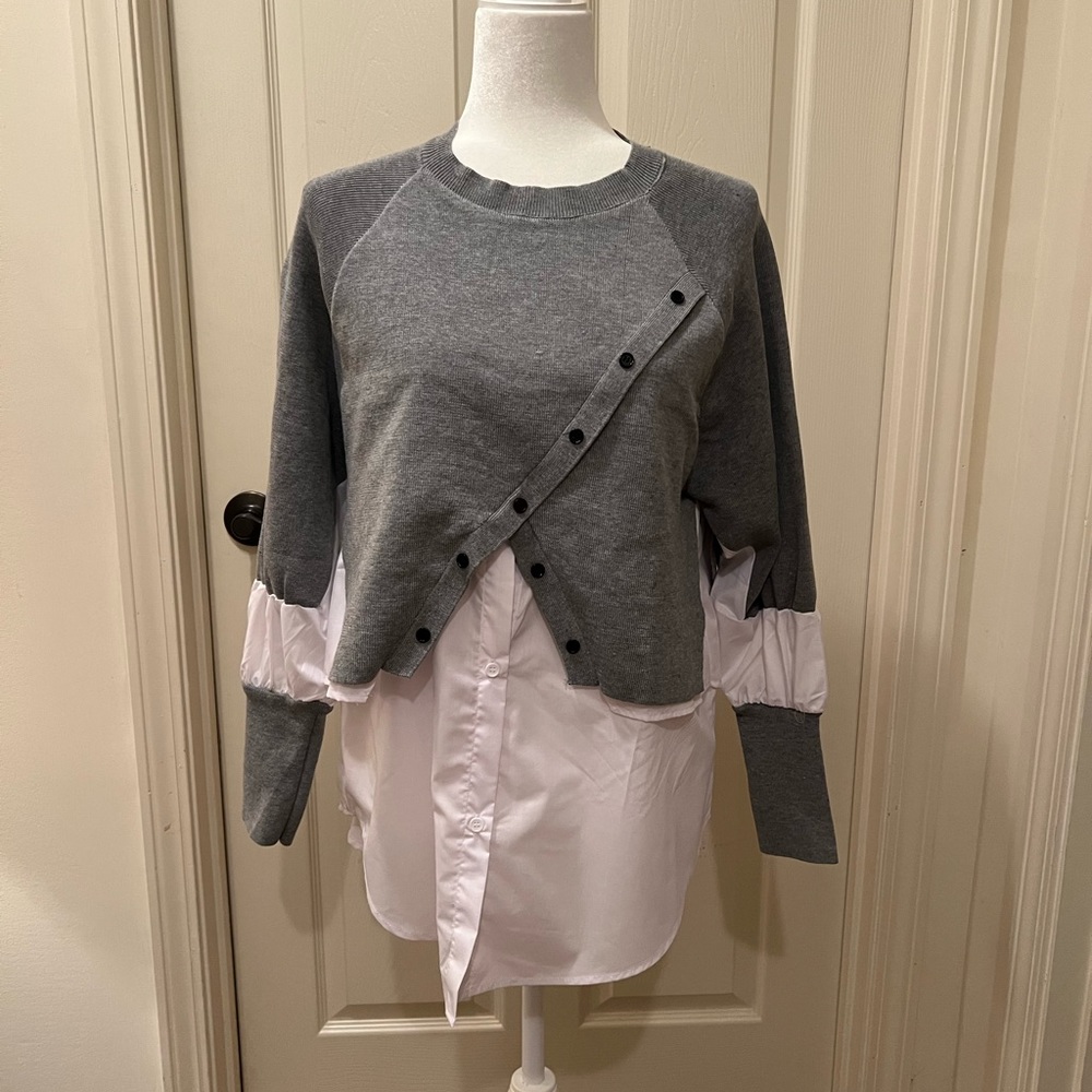 New With Tag, Brand Unknown, Long sleeve top.